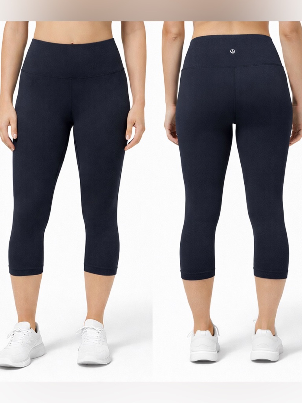 LULULEMON Align Style cropped Leggings Women’s|Size 10|Dark Navy|High Rise Pants
